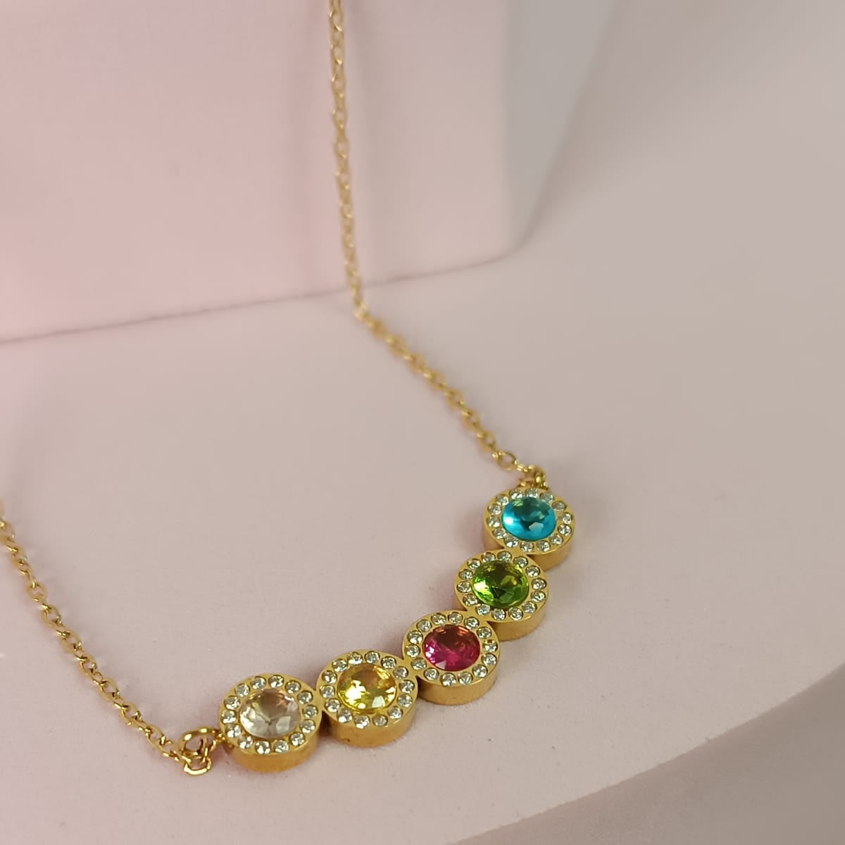COLLAR 5 CIRCULOS COLORES