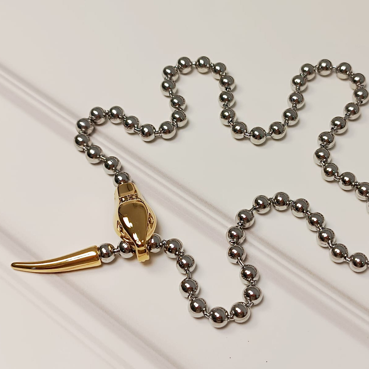 COLLAR MILITAR SERPIENTE MIX