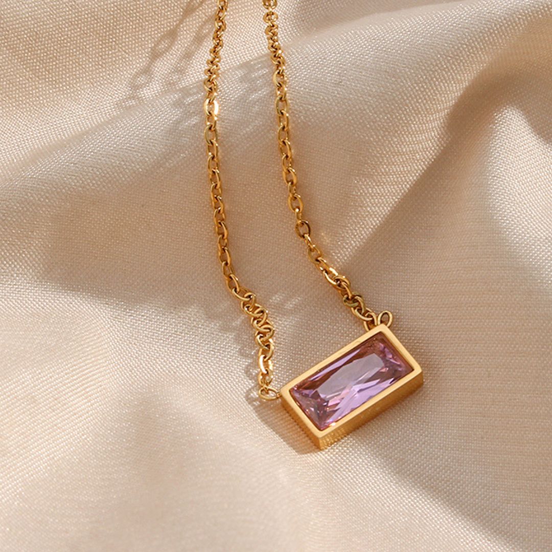 Collar Zirconia rectangular