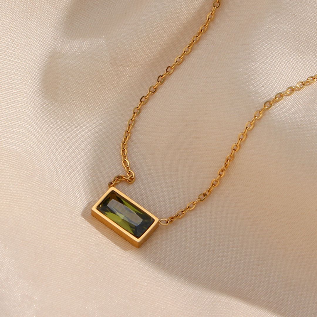 Collar Zirconia rectangular