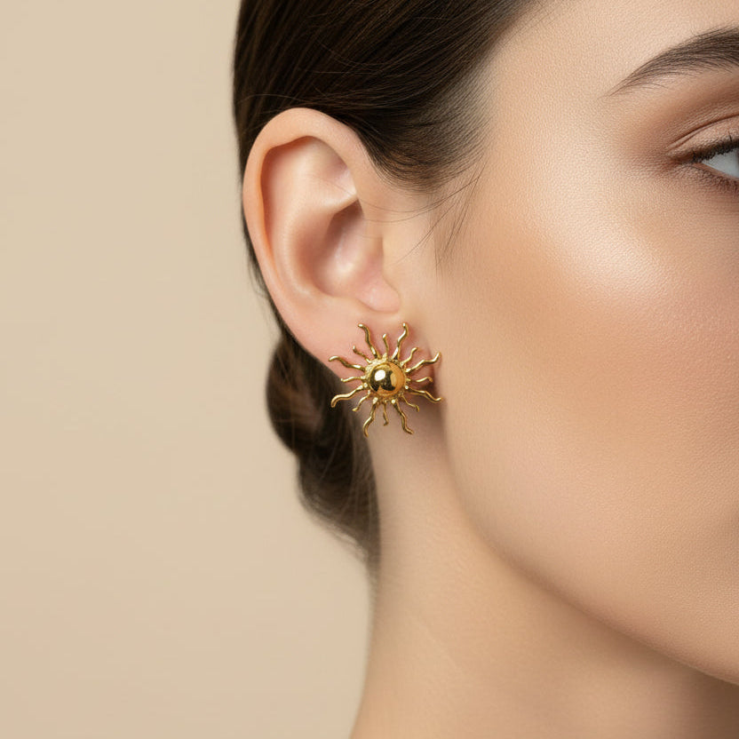 ARETES PEQUEÑO SOL