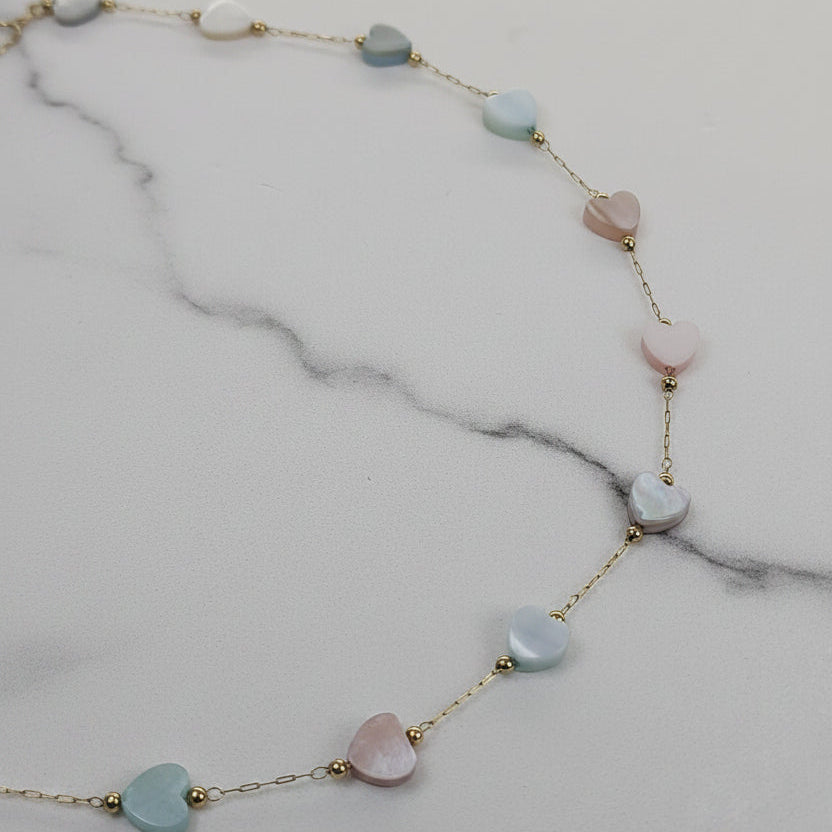 COLLAR CORAZON MP MULTICOLOR