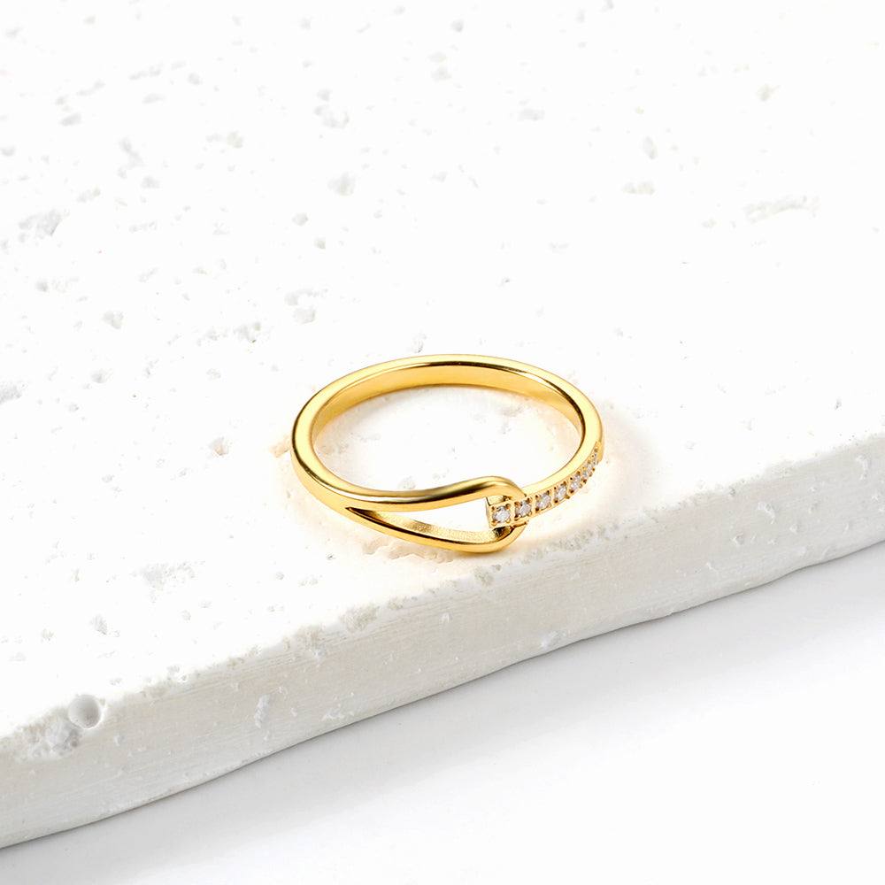 ANILLO DELGADO CINTURON LINEA ZIRCONIA T8