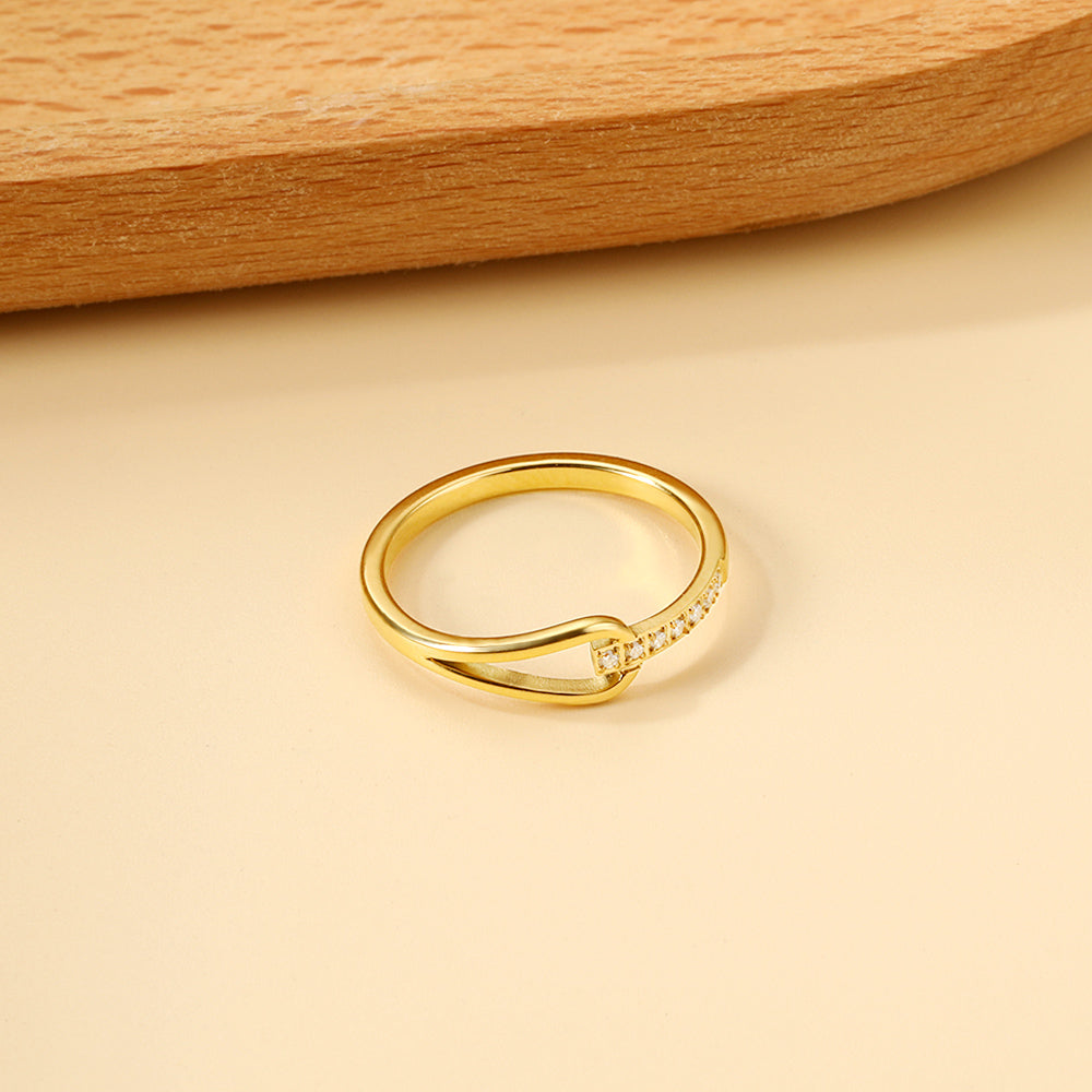 ANILLO DELGADO CINTURON LINEA ZIRCONIA T8