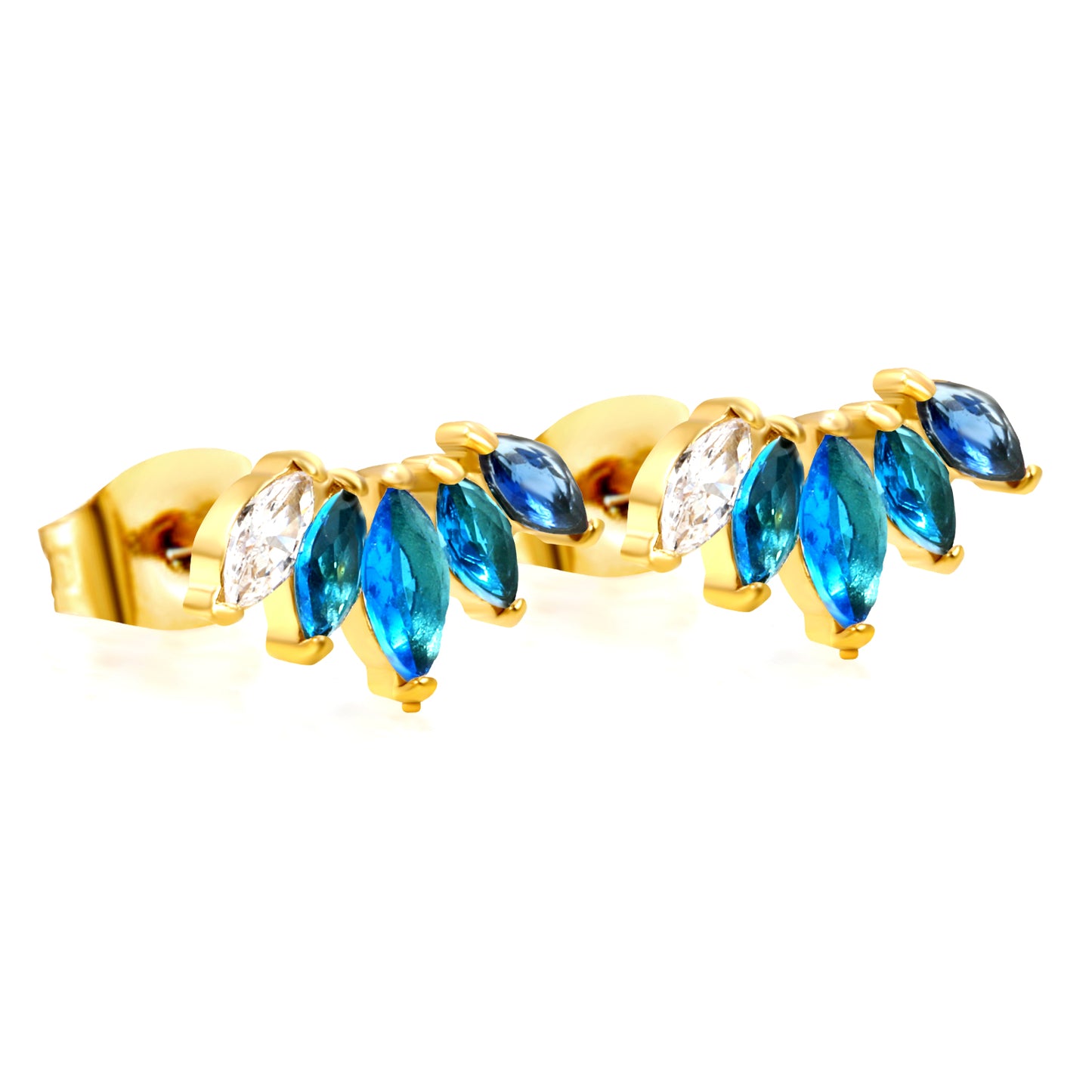BROQUEL ABANICO AZUL ZIRCONIAS