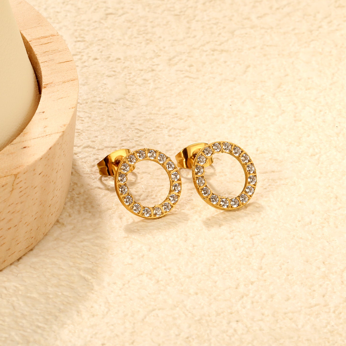 ARETES O 12 MM CON ZIRCONIA