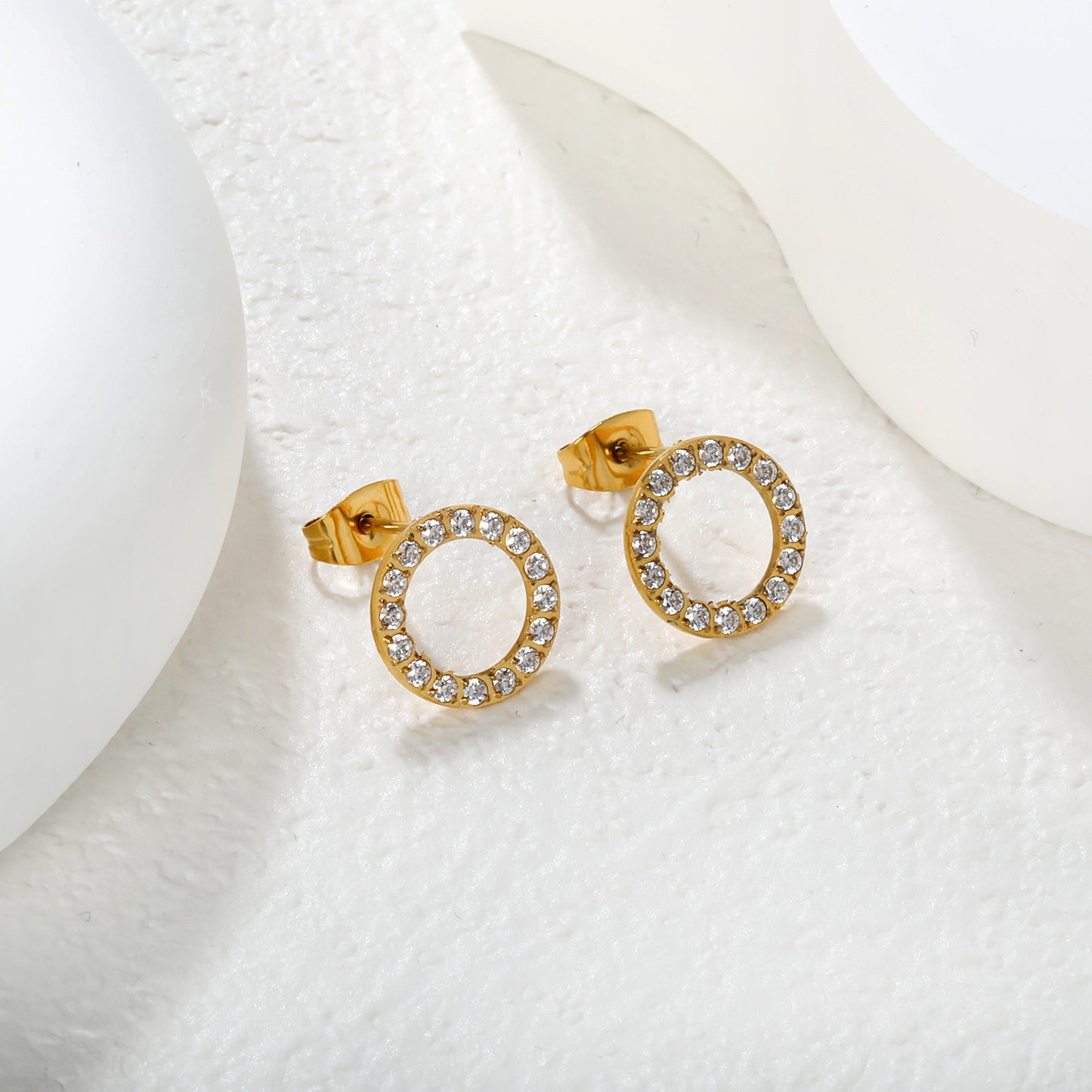 ARETES O 12 MM CON ZIRCONIA
