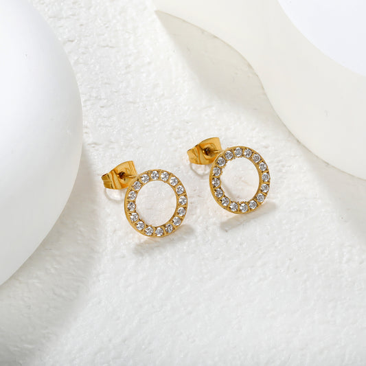 ARETES O 12 MM CON ZIRCONIA