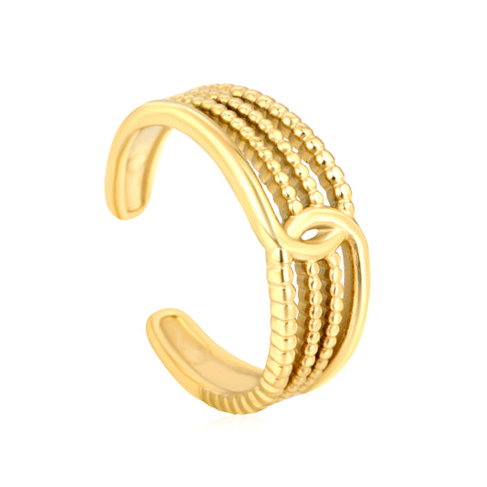 ANILLO 4 LINEAS ENTRELAZADAS