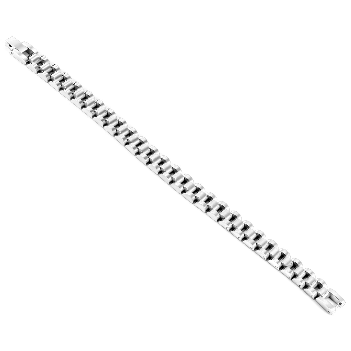 PULSERA TIPO ROLEX PLATEADA