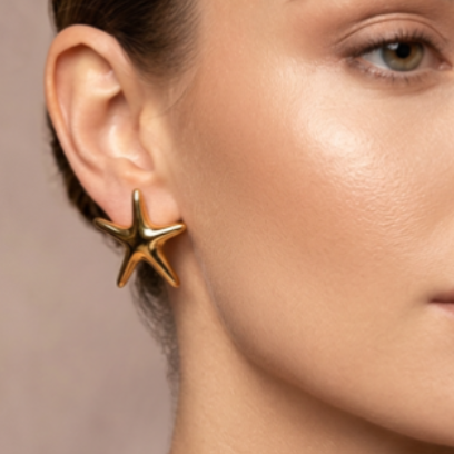 ARETE ESTRELLA DELGADA DORADO