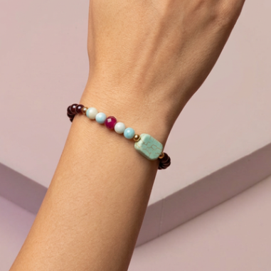 PULSERA DE AUTOR PIEDRA NATURAL