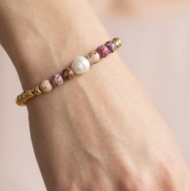 PULSERA DE AUTOR PIEDRA NATURAL