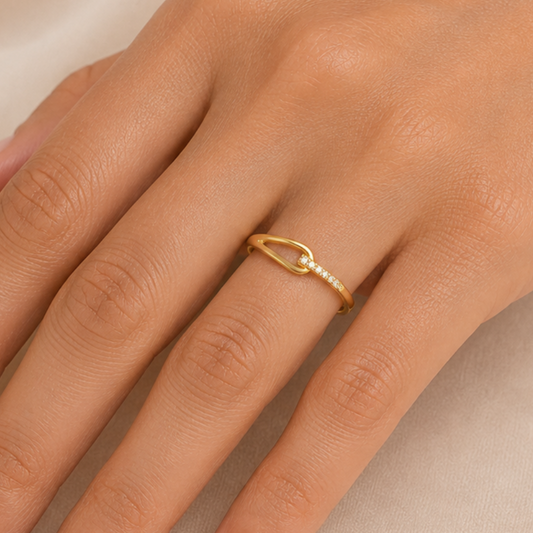 ANILLO DELGADO CINTURON LINEA ZIRCONIA T8