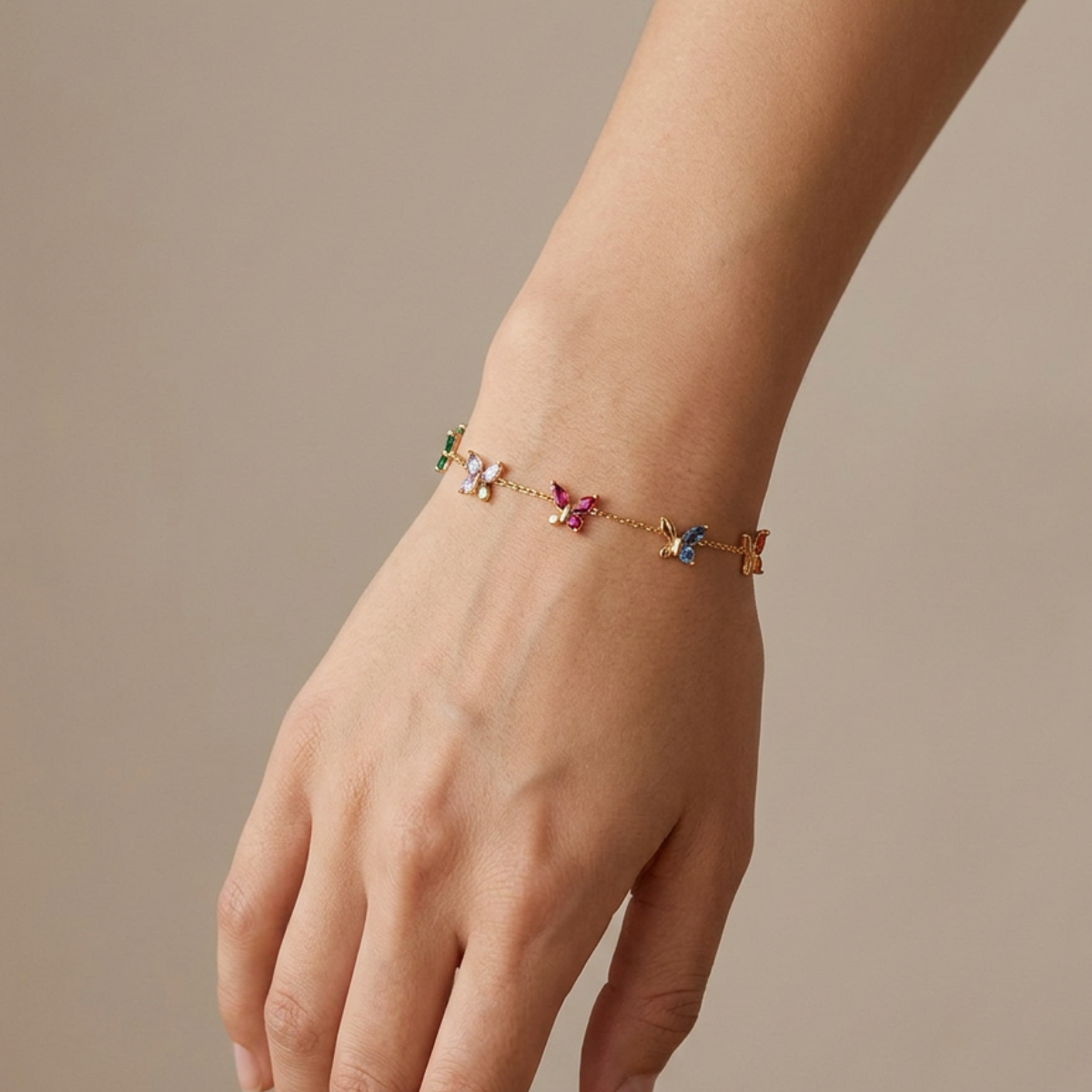 PLS 5 MARIPOSAS MULTICOLOR