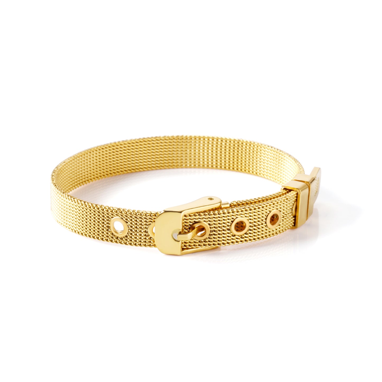 PULSERA CINTURON DORADA