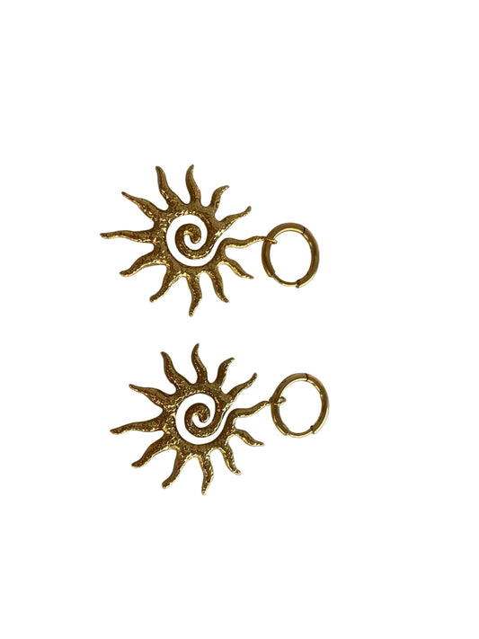 ARETES SOL SILUETA