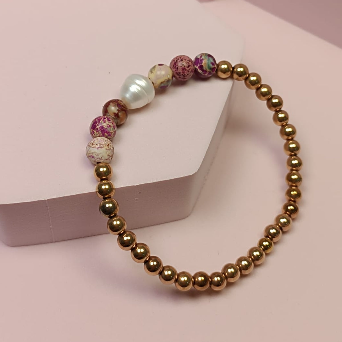 PULSERA DE AUTOR PIEDRA NATURAL