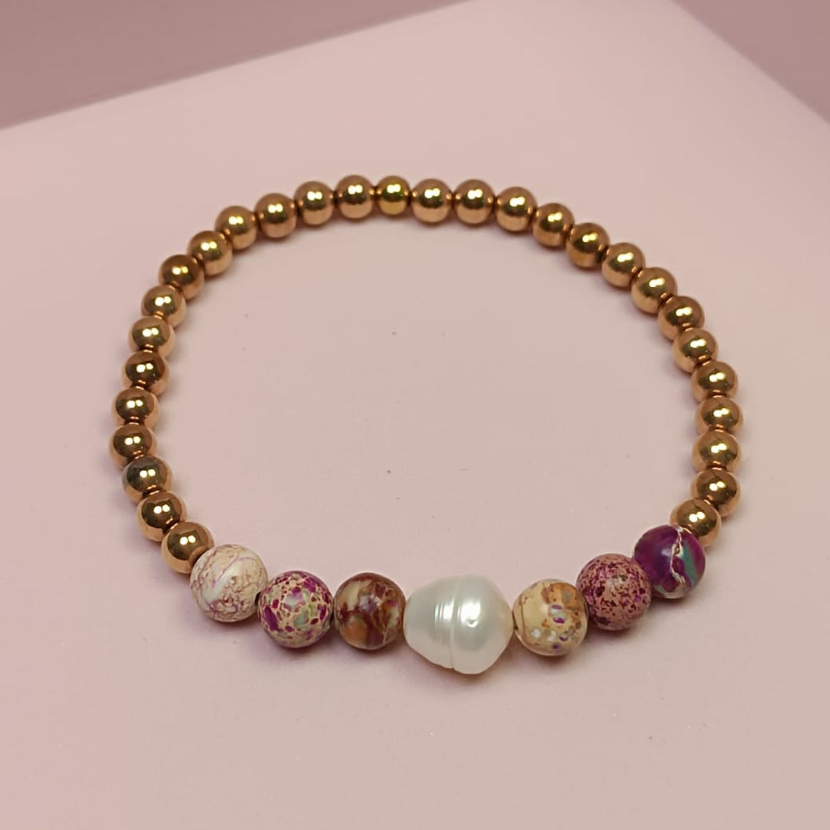 PULSERA DE AUTOR PIEDRA NATURAL
