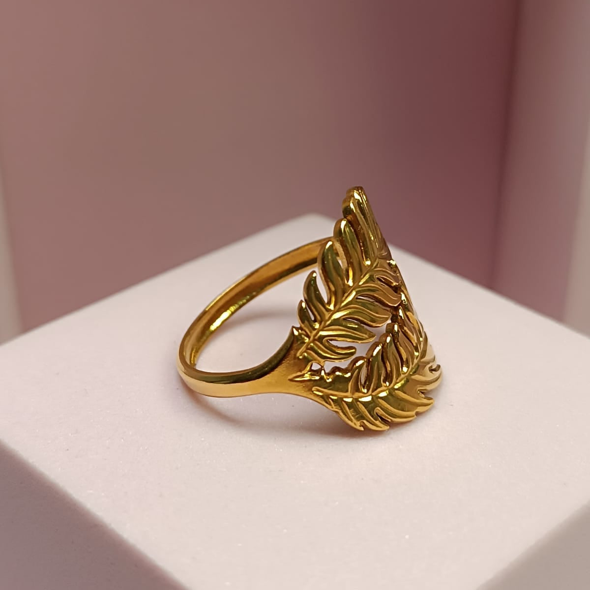 ANILLO DOBLE PALMA