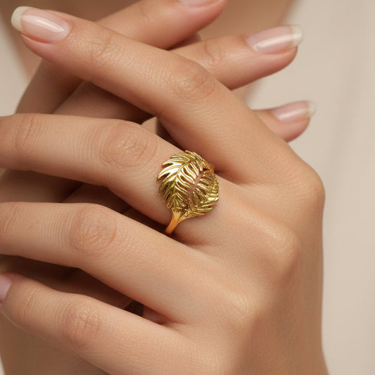 ANILLO DOBLE PALMA