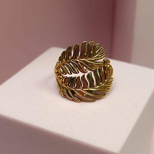 ANILLO DOBLE PALMA