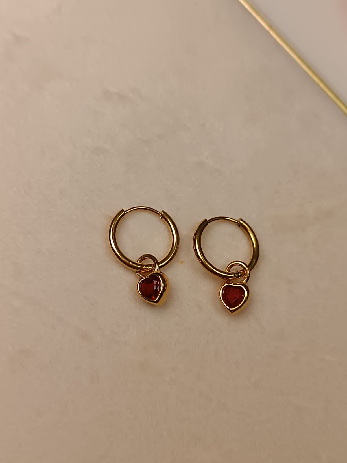 ARETE CORAZÓN MINI ROJO