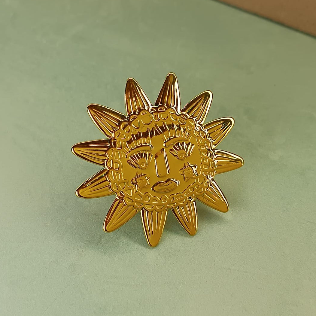 ANILLO SOL ARTESANAL