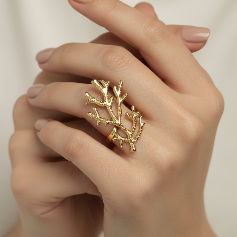 ANILLO CORAL GRANDE