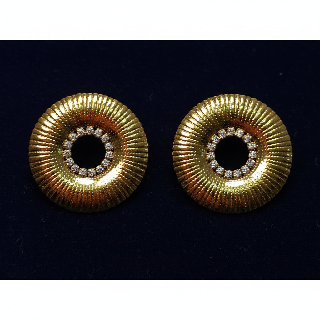 ARETES DONA CENTRO DORADO