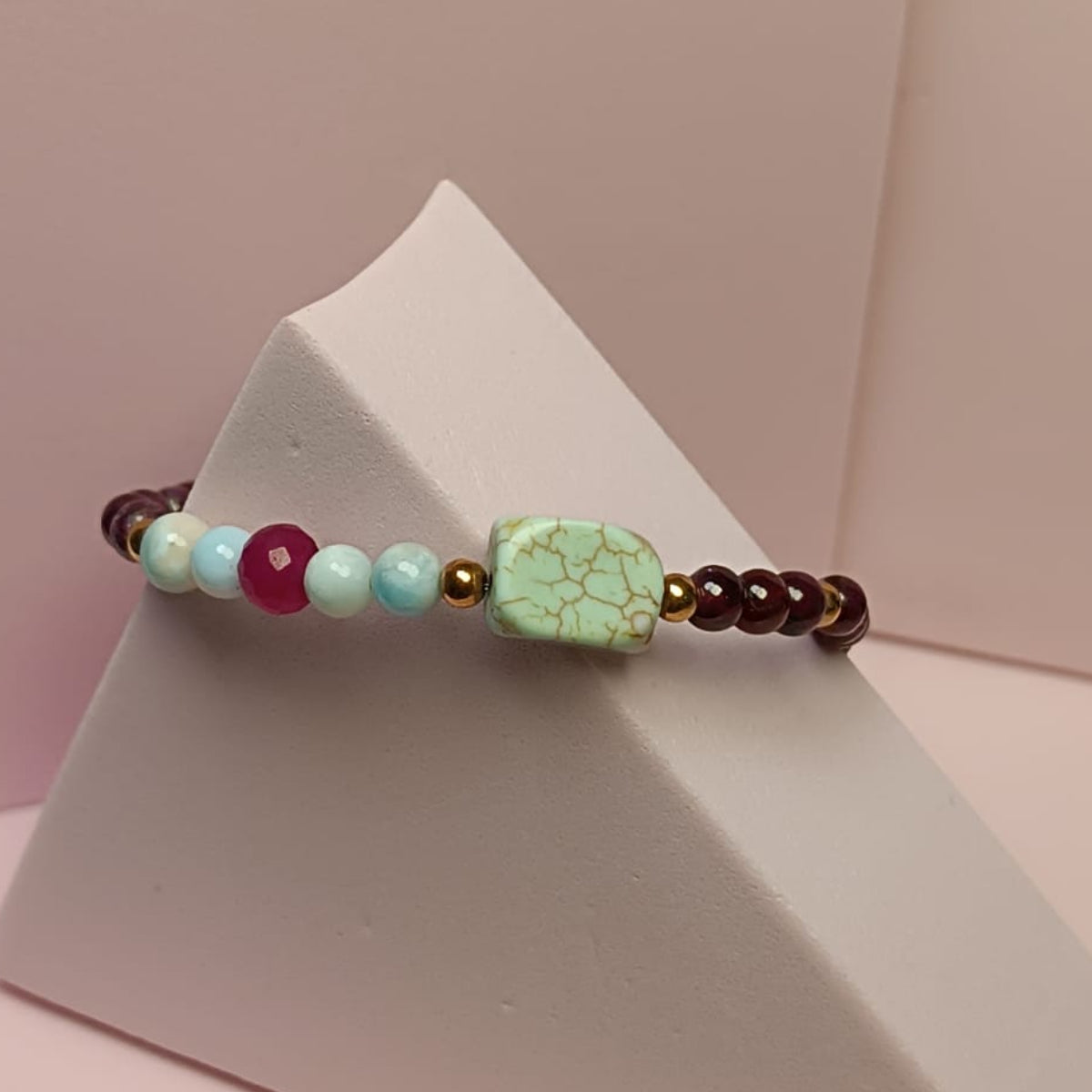 PULSERA DE AUTOR PIEDRA NATURAL
