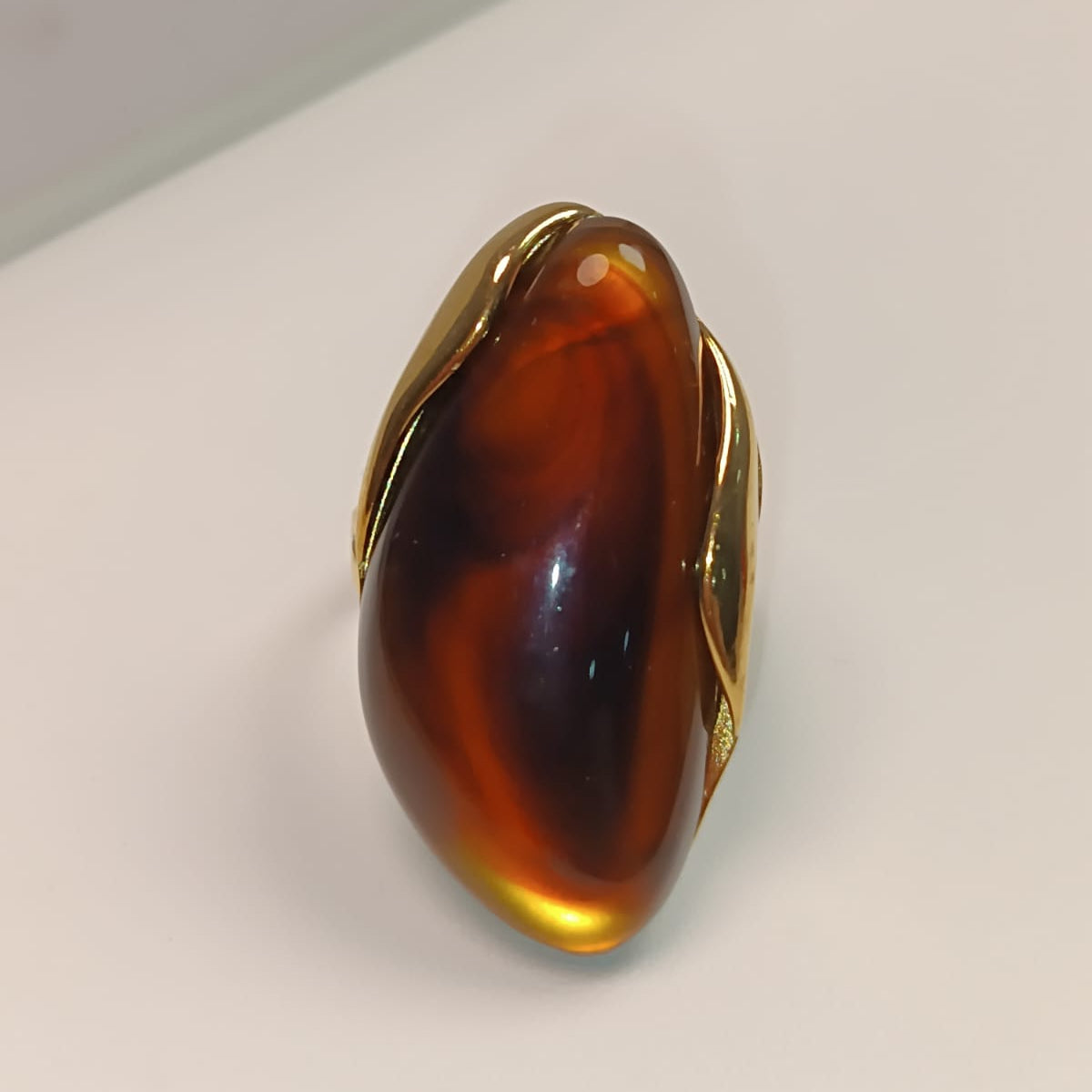 ANILLO RESINA CAFE