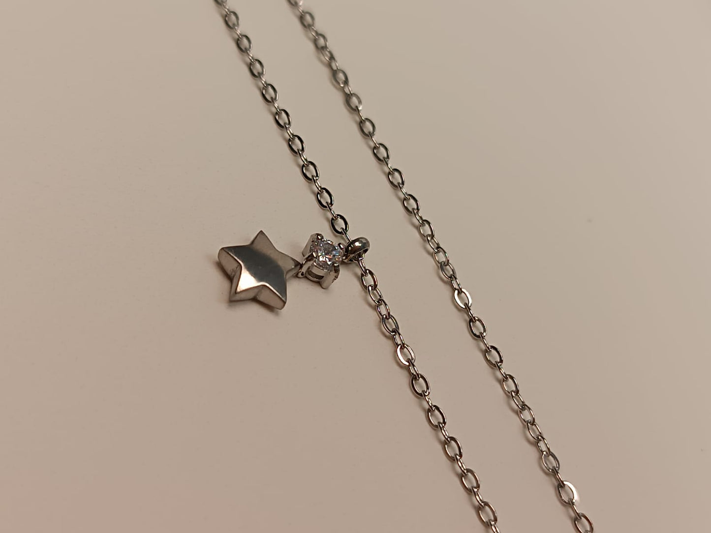 COLLAR ZIRCONIA ESTRELLA COLGANTE