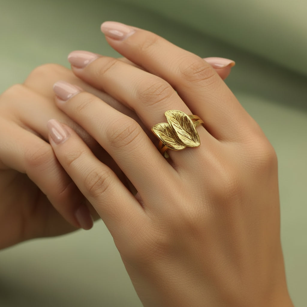 ANILLOS 2 HOJAS ENCONTRADAS AJUSTABLE