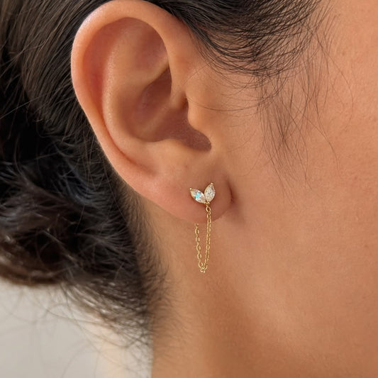 ARETE VECTOR CON CADENA