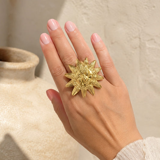 ANILLO SOL ARTESANAL